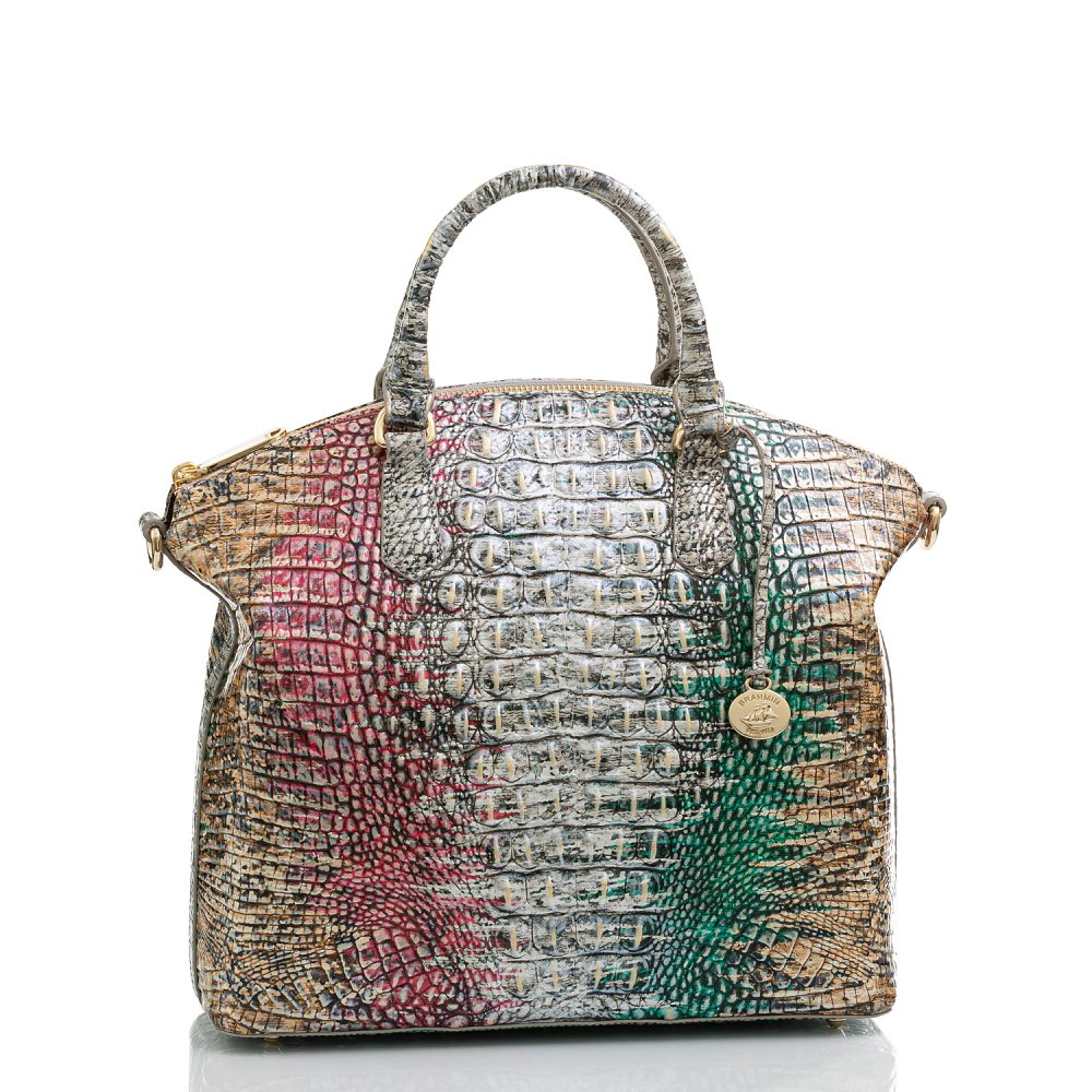 Brahmin Large Duxbury Satchel Carnival Ombre Melbourne ID:Brahmin-202951
