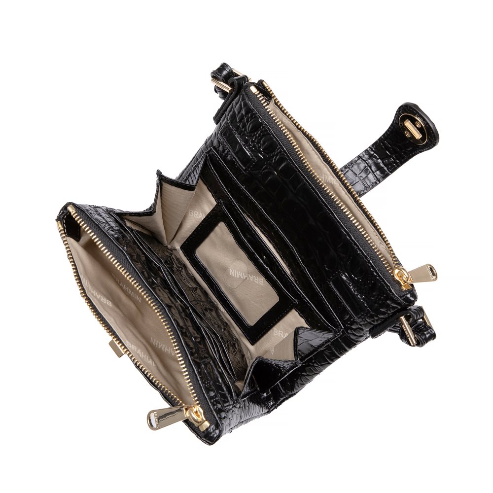 Brahmin Mina Black Melbourne ID:Brahmin-203290