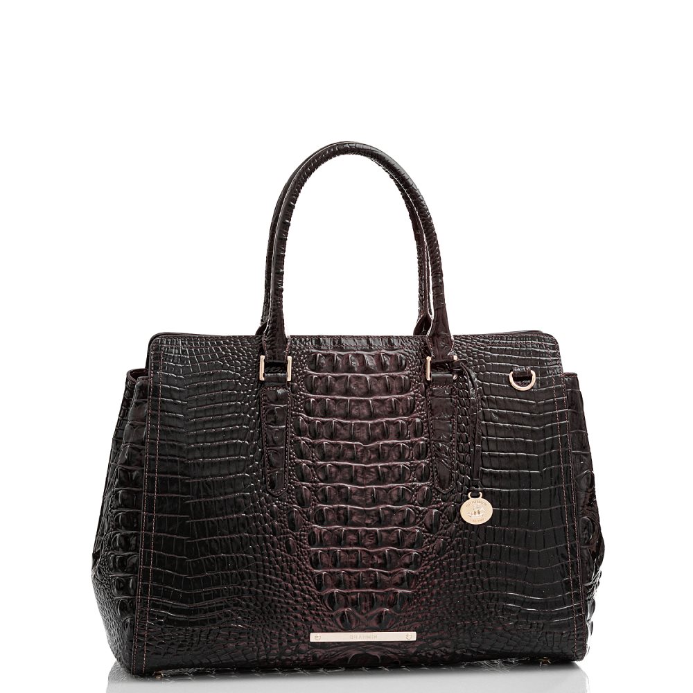 Brahmin Finley Carryall Cocoa Ombre Melbourne ID:Brahmin-203115