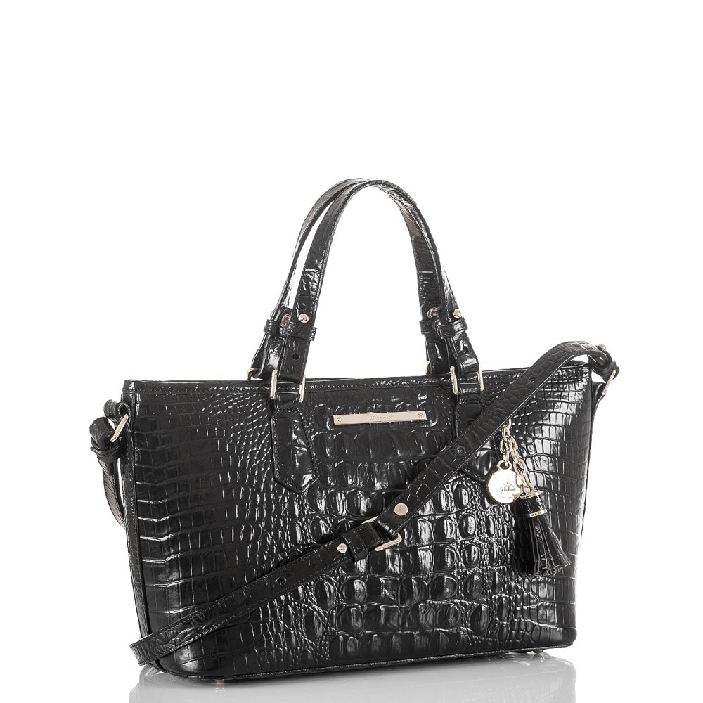 Brahmin Mini Asher Black Melbourne ID:Brahmin-202933