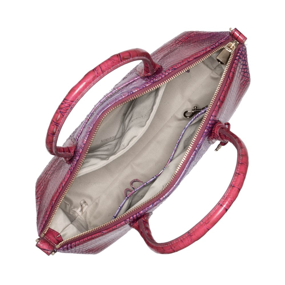 Brahmin Large Duxbury Satchel Jazzynova Ombre Mini Melbourne ID:Brahmin-202980