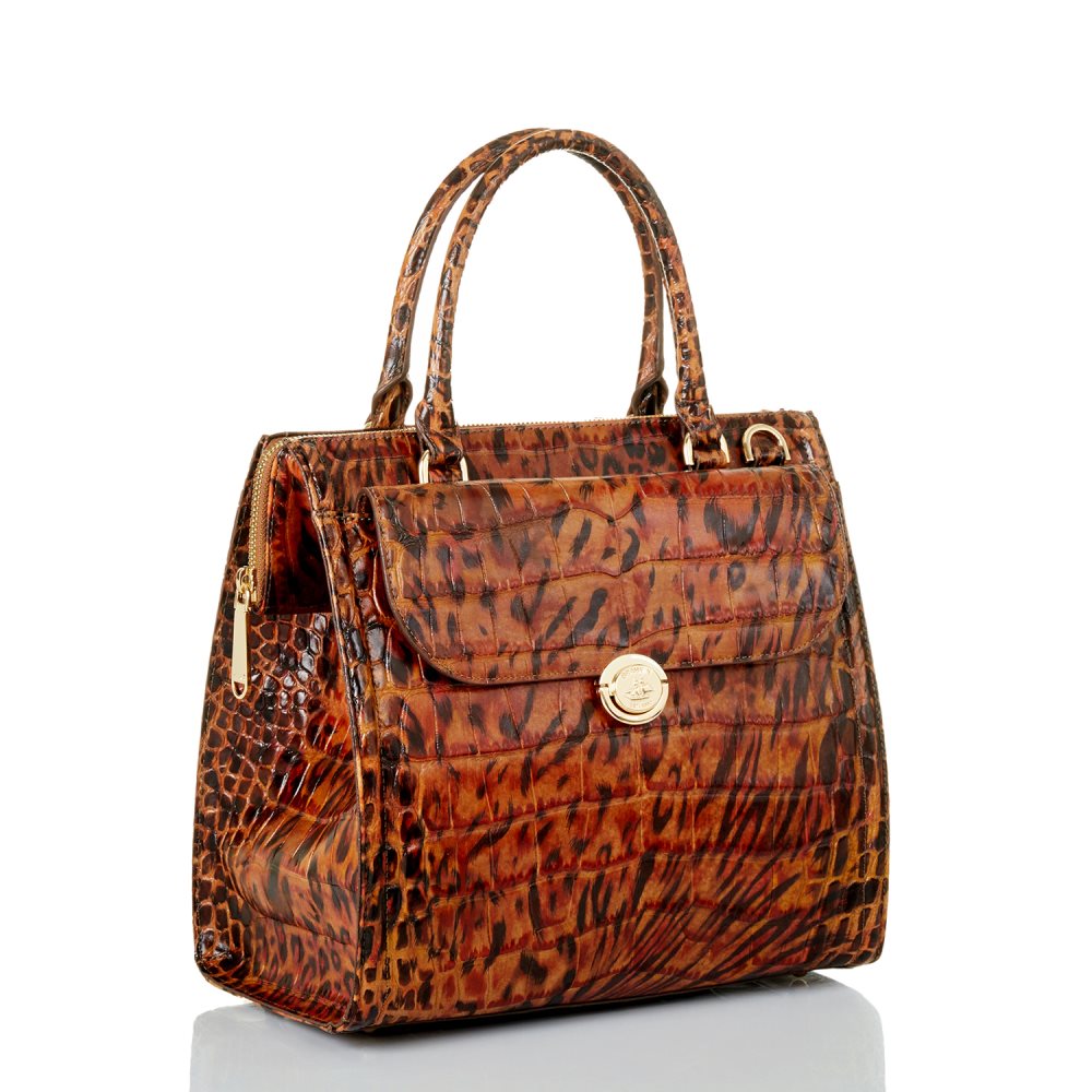 Brahmin Caroline Cognac Hendrix ID:Brahmin-202957