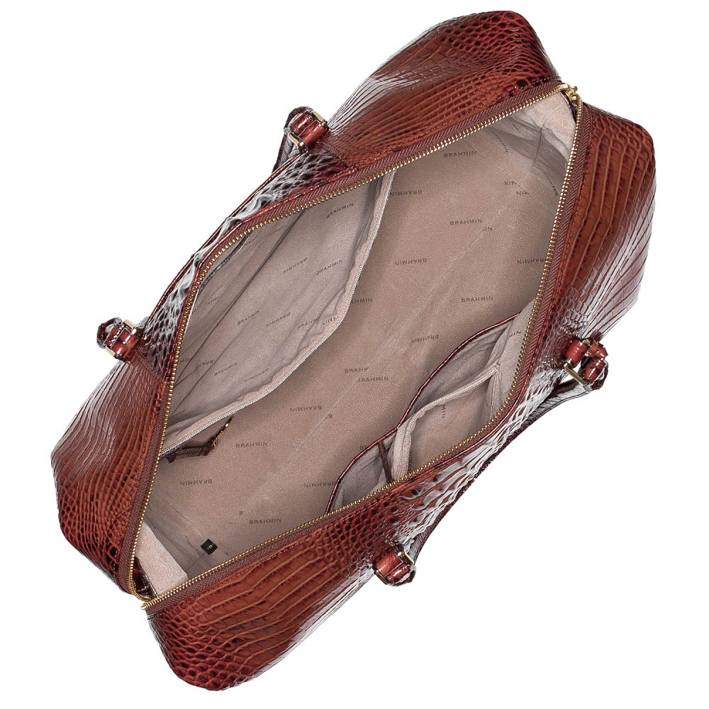 Brahmin Duxbury Carryall Pecan Melbourne ID:Brahmin-202688