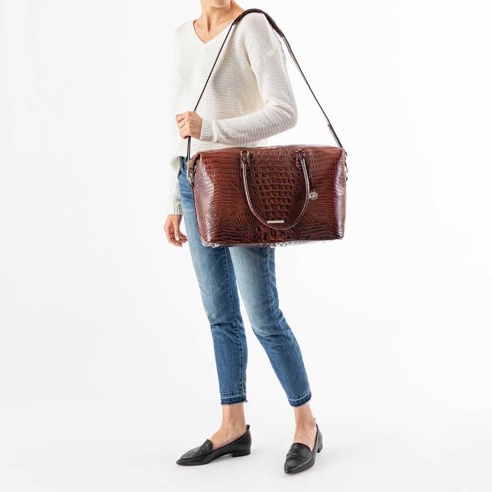 Brahmin Duxbury Carryall Pecan Melbourne ID:Brahmin-202688