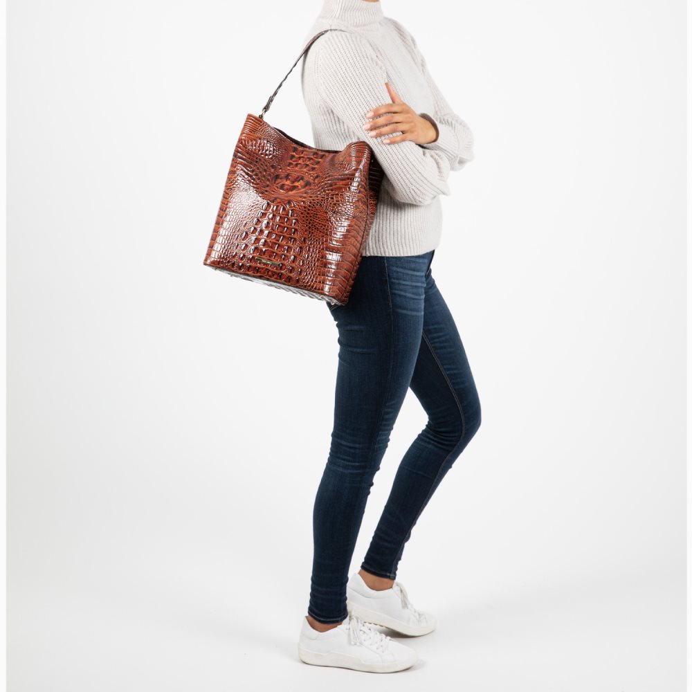 Brahmin Large Amelia Sherbert Ombre Melbourne ID:Brahmin-203488