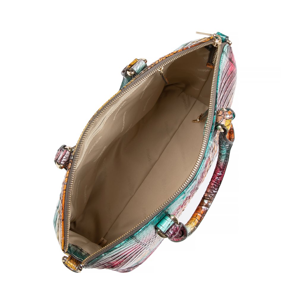 Brahmin Large Duxbury Satchel Luau Melbourne ID:Brahmin-203088