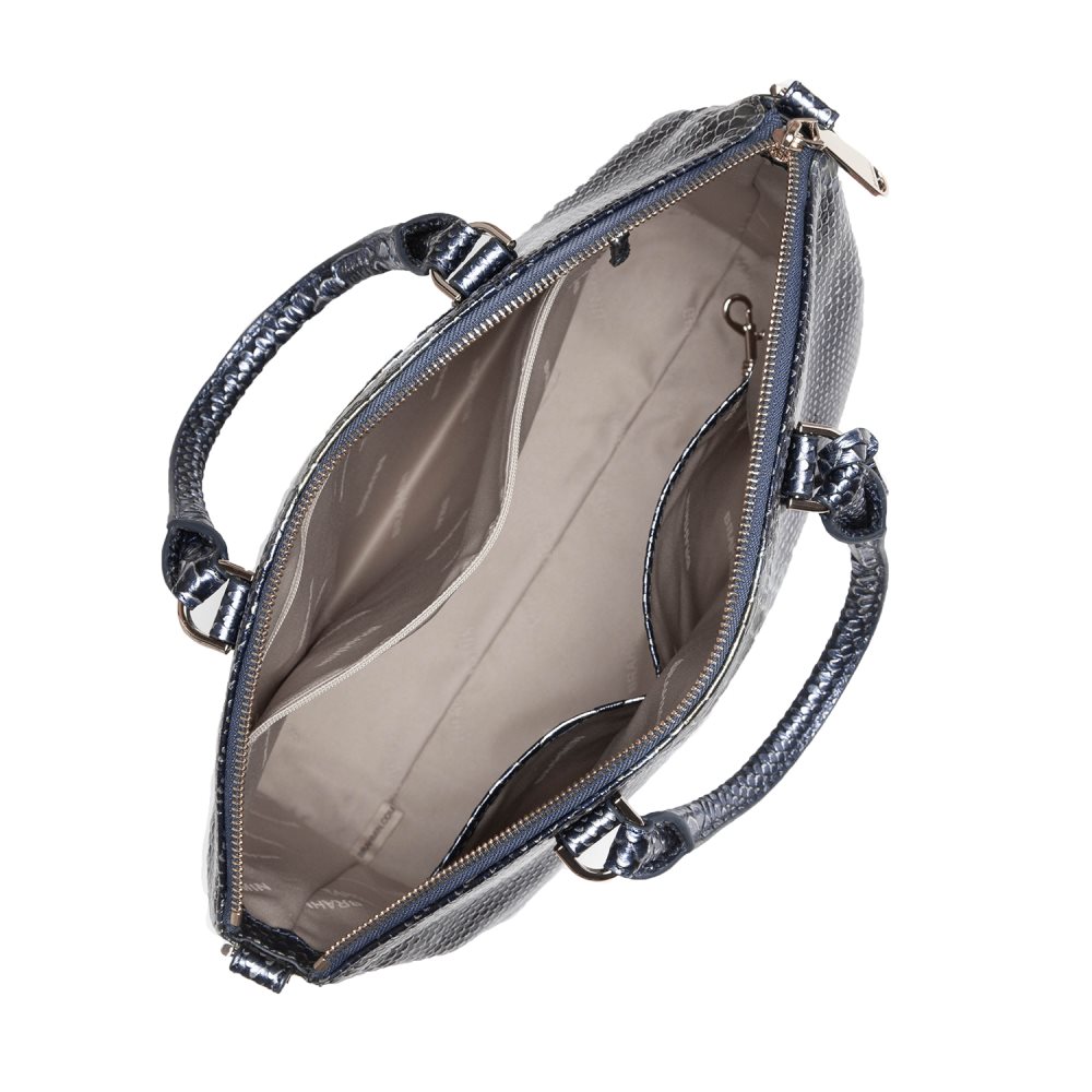 Brahmin Large Duxbury Satchel Serenity Meridian ID:Brahmin-203099