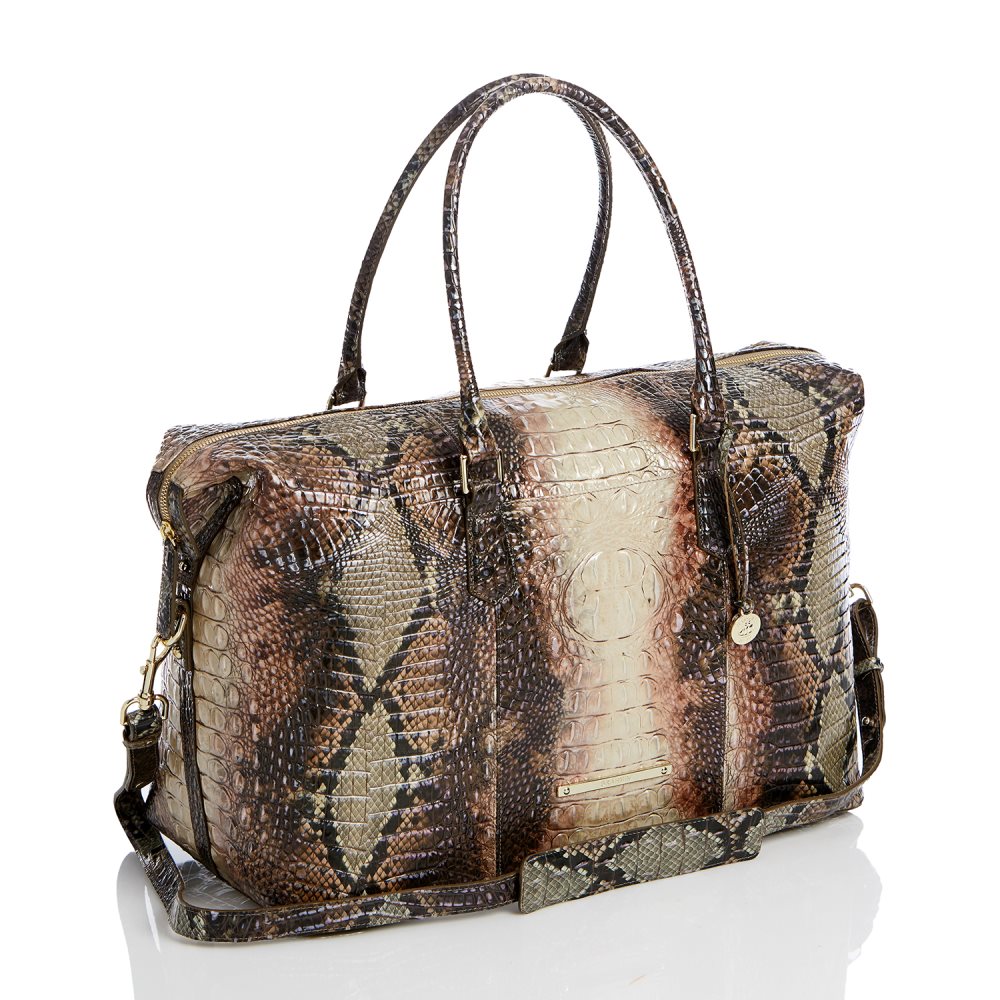 Brahmin Duxbury Weekender Diamondback Ombre Melbourne ID:Brahmin-202683