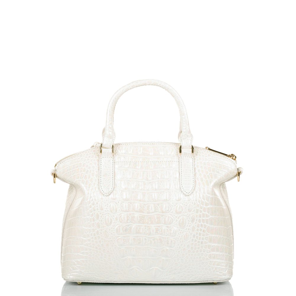 Brahmin Duxbury Satchel Milk Belmar ID:Brahmin-203059