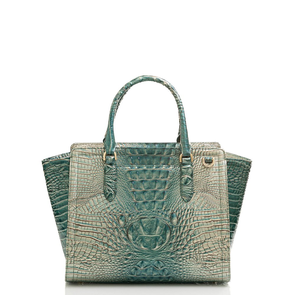 Brahmin Aubree Petrol Ombre Melbourne ID:Brahmin-203004