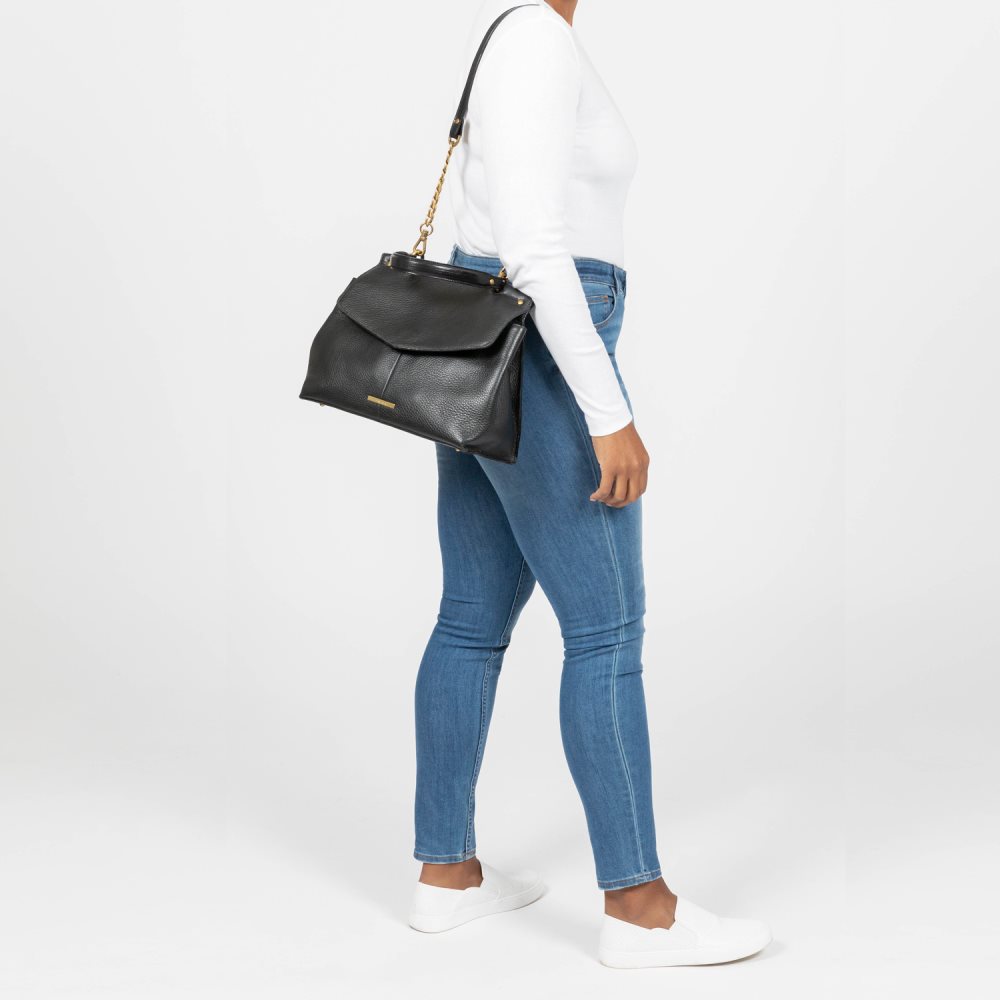 Brahmin Georgia Black Valhalla ID:Brahmin-203033