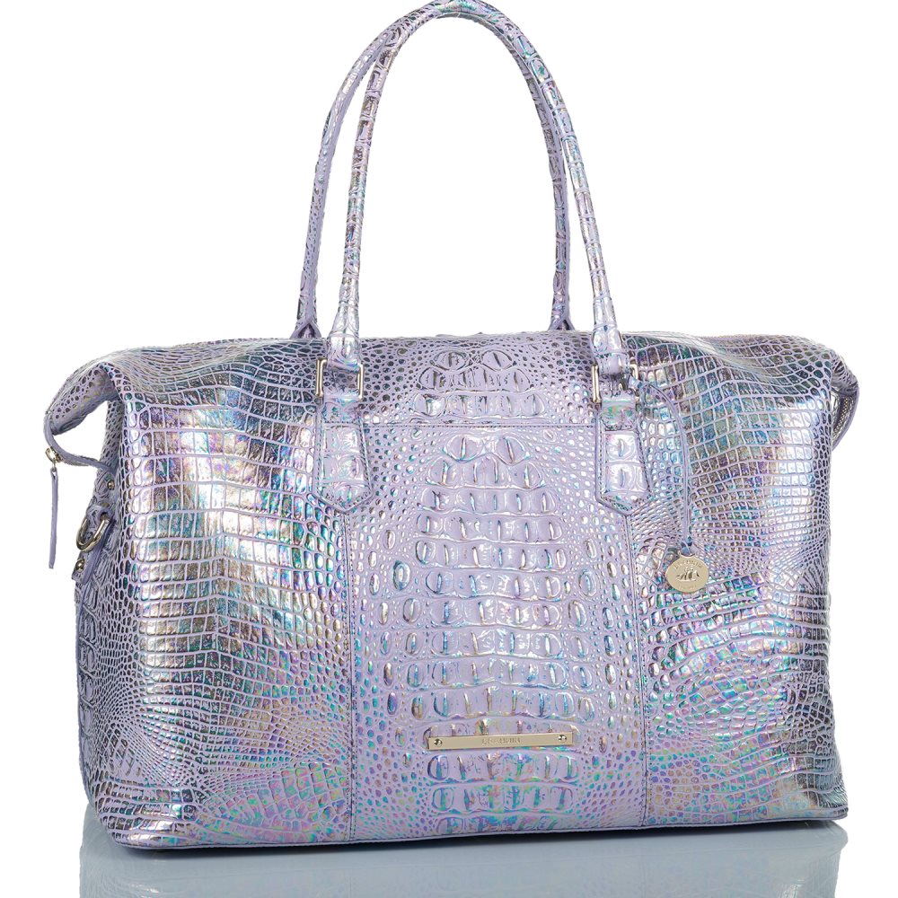Brahmin Duxbury Weekender Violet Wonderland Melbourne ID:Brahmin-202682
