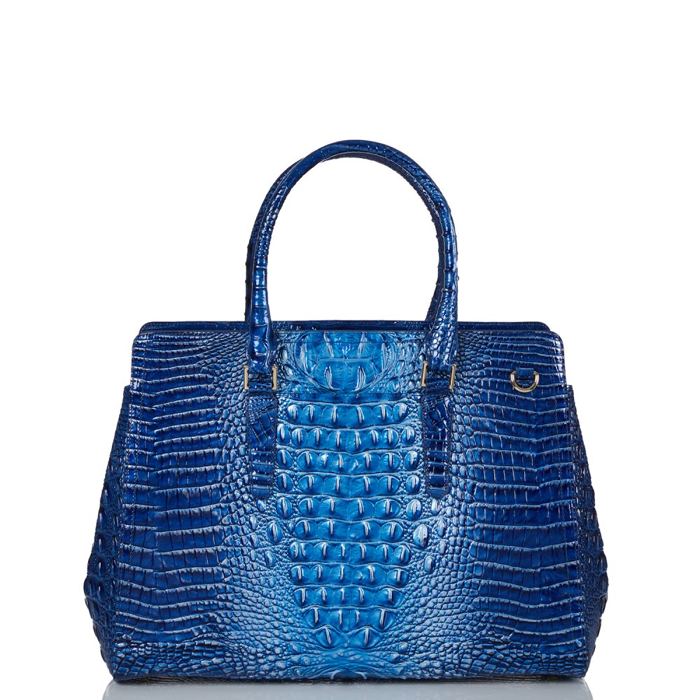Brahmin Finley Carryall Vista Blue Ombre Melbourne ID:Brahmin-203116