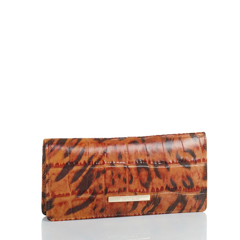 Brahmin Ady Wallet Cognac Hendrix ID:Brahmin-202578