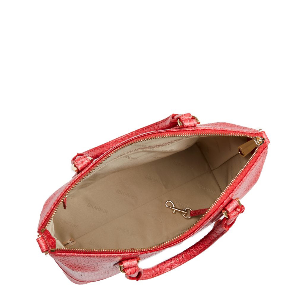 Brahmin Duxbury Satchel Flame Calimero ID:Brahmin-203063