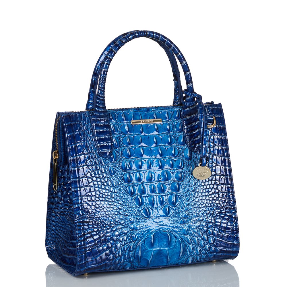Brahmin Small Caroline Vista Blue Ombre Melbourne ID:Brahmin-203176