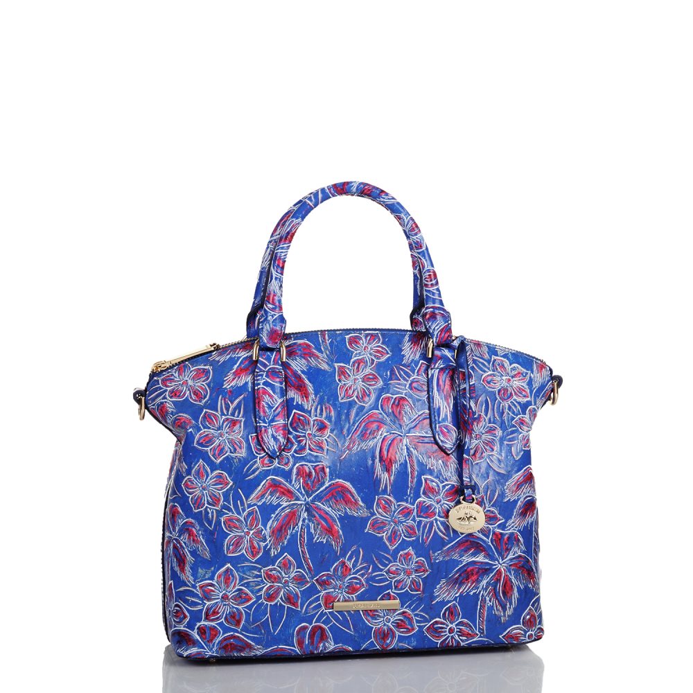 Brahmin Duxbury Satchel Vista Blue Torrone ID:Brahmin-203065
