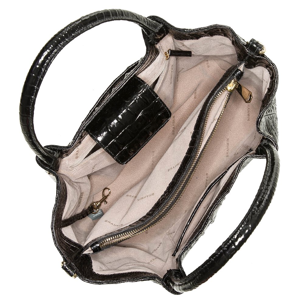 Brahmin Small Mallory Black Melbourne ID:Brahmin-202934