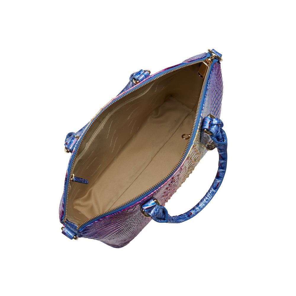 Brahmin Large Duxbury Satchel Magic Ombre Melbourne ID:Brahmin-203074