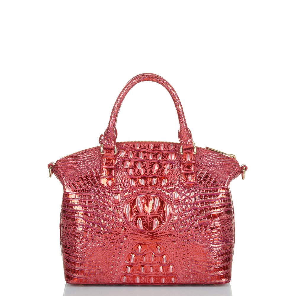 Brahmin Duxbury Satchel Red Dragon Melbourne ID:Brahmin-203043
