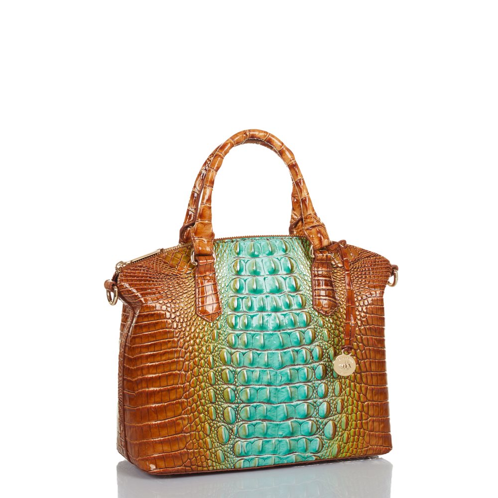 Brahmin Duxbury Satchel Cactus Ombre Melbourne ID:Brahmin-203058