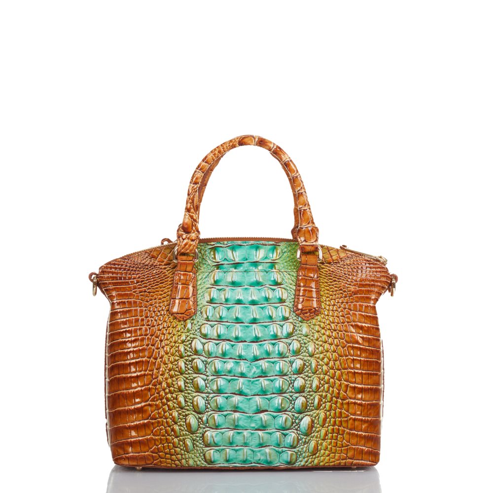 Brahmin Duxbury Satchel Cactus Ombre Melbourne ID:Brahmin-203058