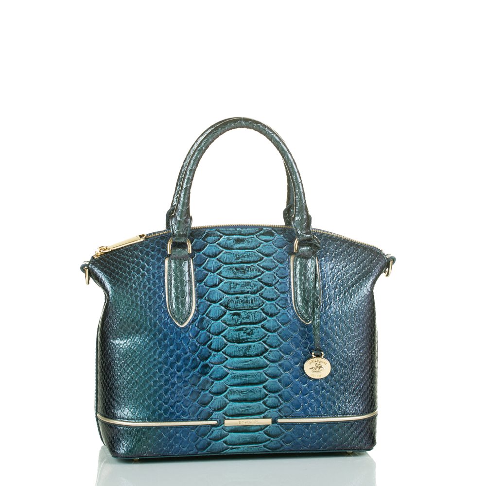 Brahmin Duxbury Satchel Sapphire Ateague ID:Brahmin-203061