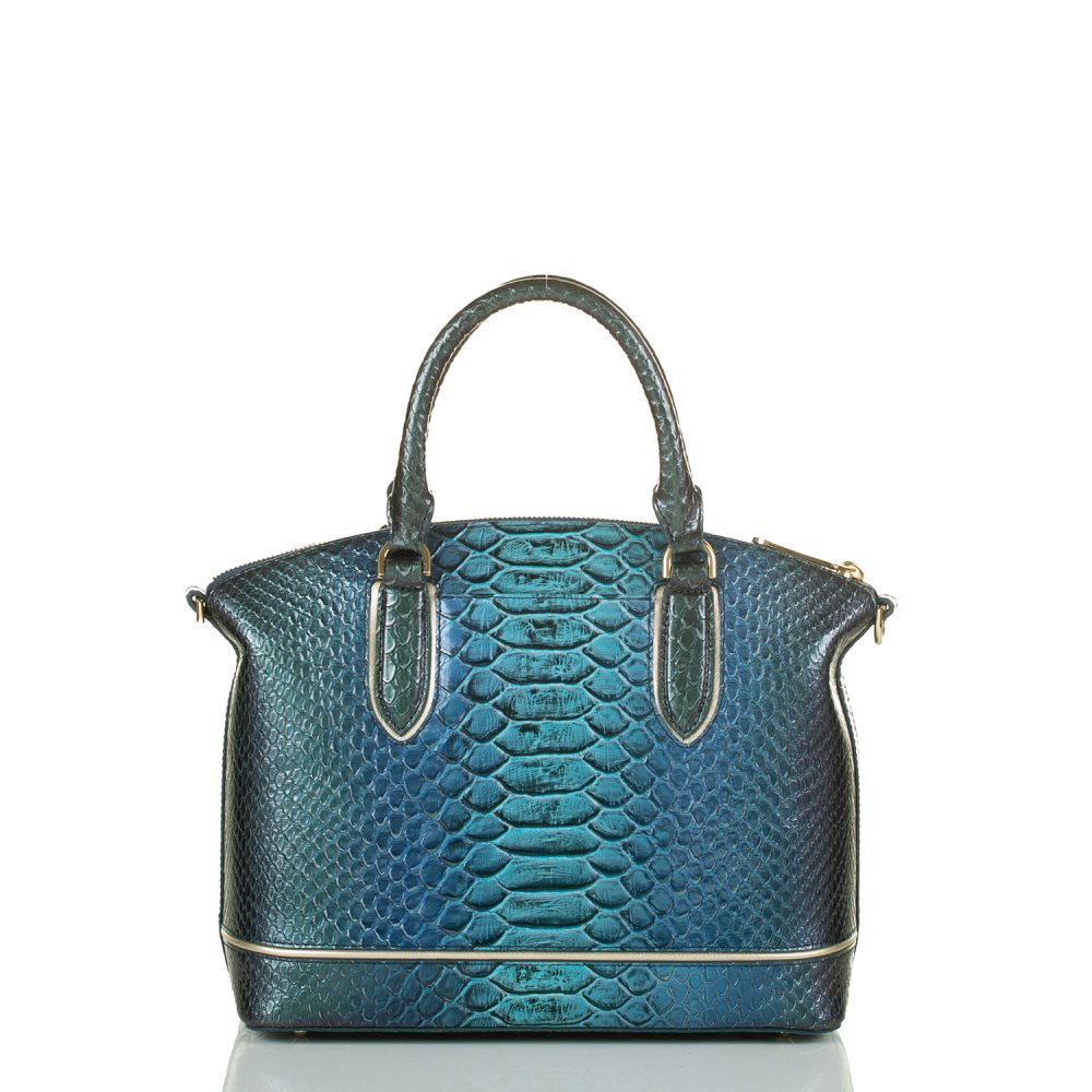 Brahmin Duxbury Satchel Sapphire Ateague ID:Brahmin-203061