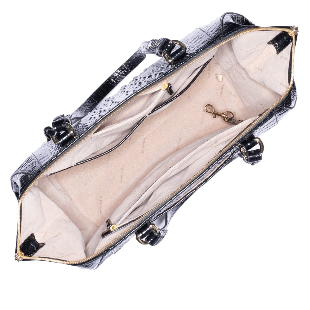 Brahmin Medium Camila Black Melbourne ID:Brahmin-202716