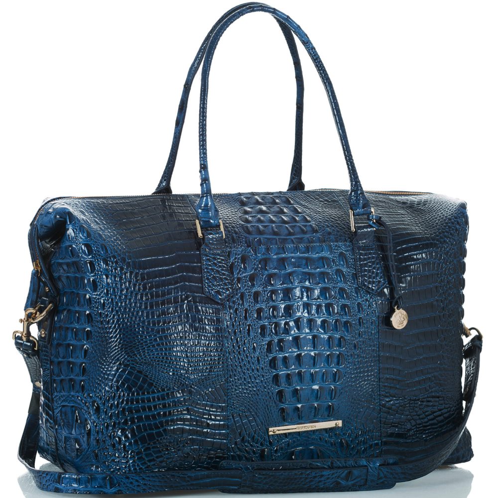 Brahmin Duxbury Weekender Sapphire Melbourne ID:Brahmin-202681