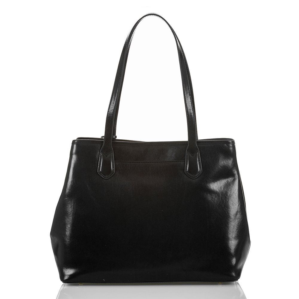 Brahmin Medium Julian Black Topsail ID:Brahmin-202504