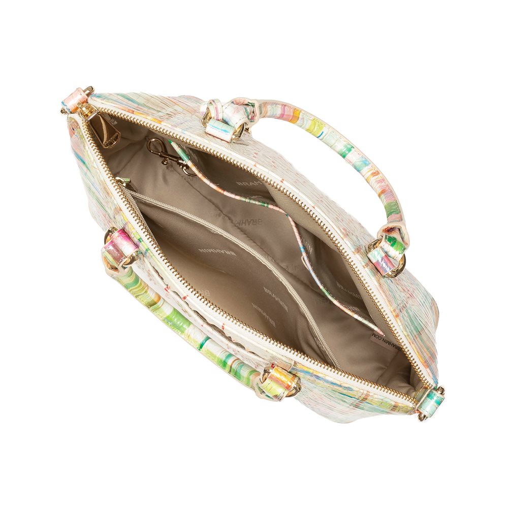 Brahmin Duxbury Satchel Sweet Tea Ombre Melbourne ID:Brahmin-203053