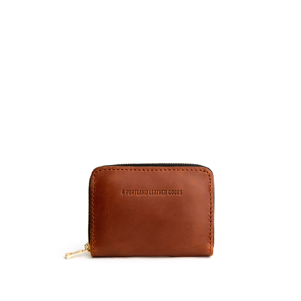 Portland Small Zip Wallet - Honey