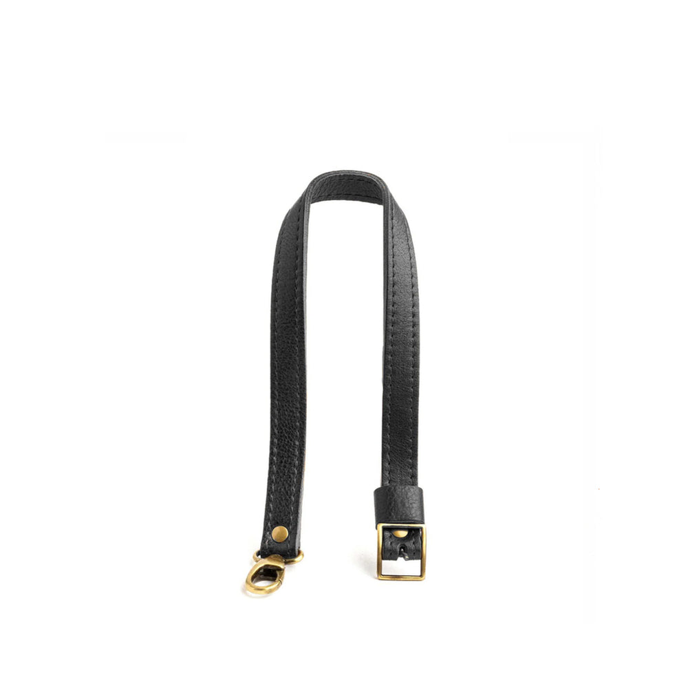 Portland Crossbody Strap Extender - Pebbled black