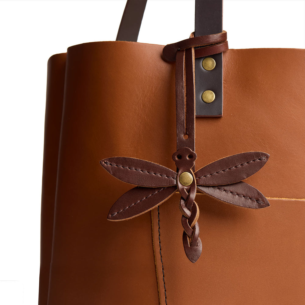 Portland Dragonfly Tassel - Chocolate Brown