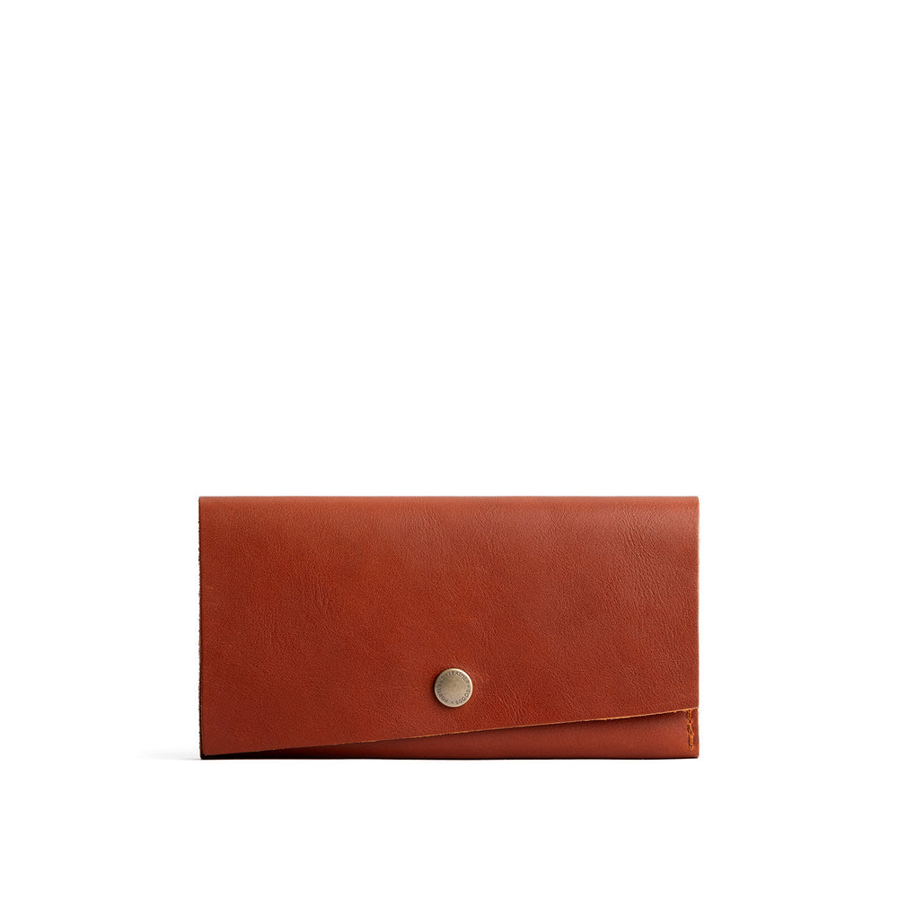 Portland Leather Rancher Wallet - Chestnut