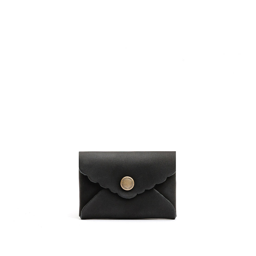 Portland Mini Daisy Wallet - Black