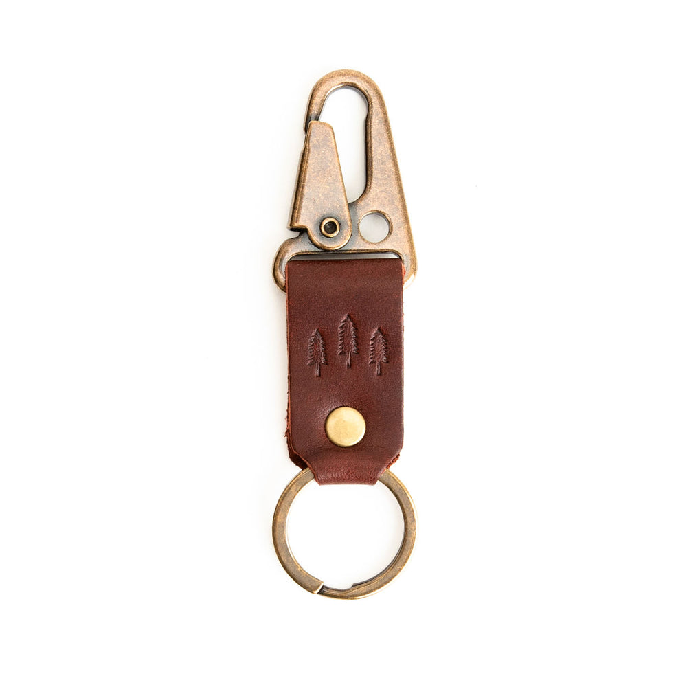 Portland PLG Keychain - Cognac