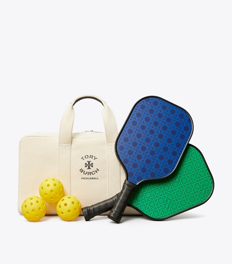 Tory Burch PICKLEBALL SET - Natural Tory Burch PICKLEBALL SET - Natural